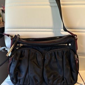 MZ Wallace black small cross body